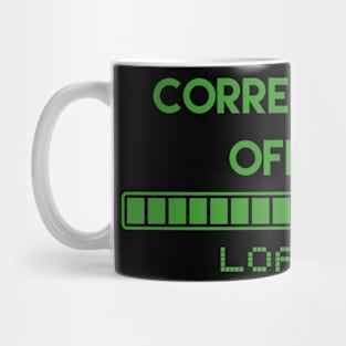 Correctional Officer Loading Mug